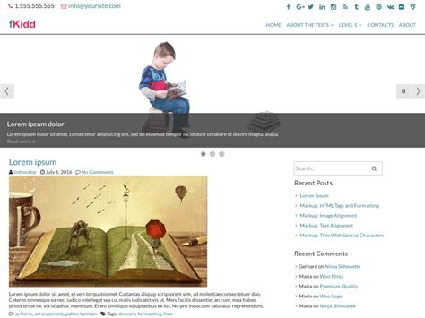fzzkidd|fKidd – WordPress theme .